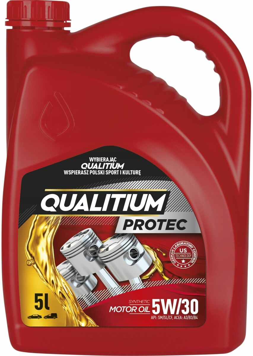 Syntetyczny olej Qualitium Protec 5W-30 (stan nowy)