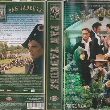 Film Andrzeja Wajdy na kasecie Pan Tadeusz (stan nowy)