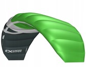 Cross Kites Boarder 1.8 – treningowy latawiec komorowy z barem, zielony – zdjęcie 1