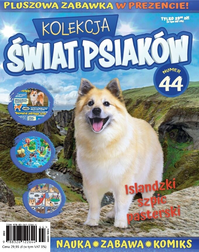 Magazyn o islandzkim szpicu Kolekcja Świat (stan nowy)