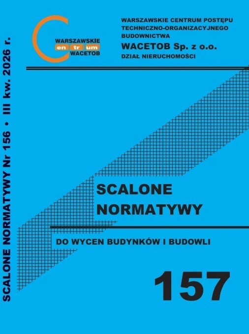 Normatywy do Wycen Budynków WACETOB Scalone (stan nowy)