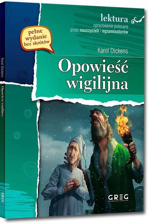 Lektura szkolna Opowieść wigilijna (stan nowy)