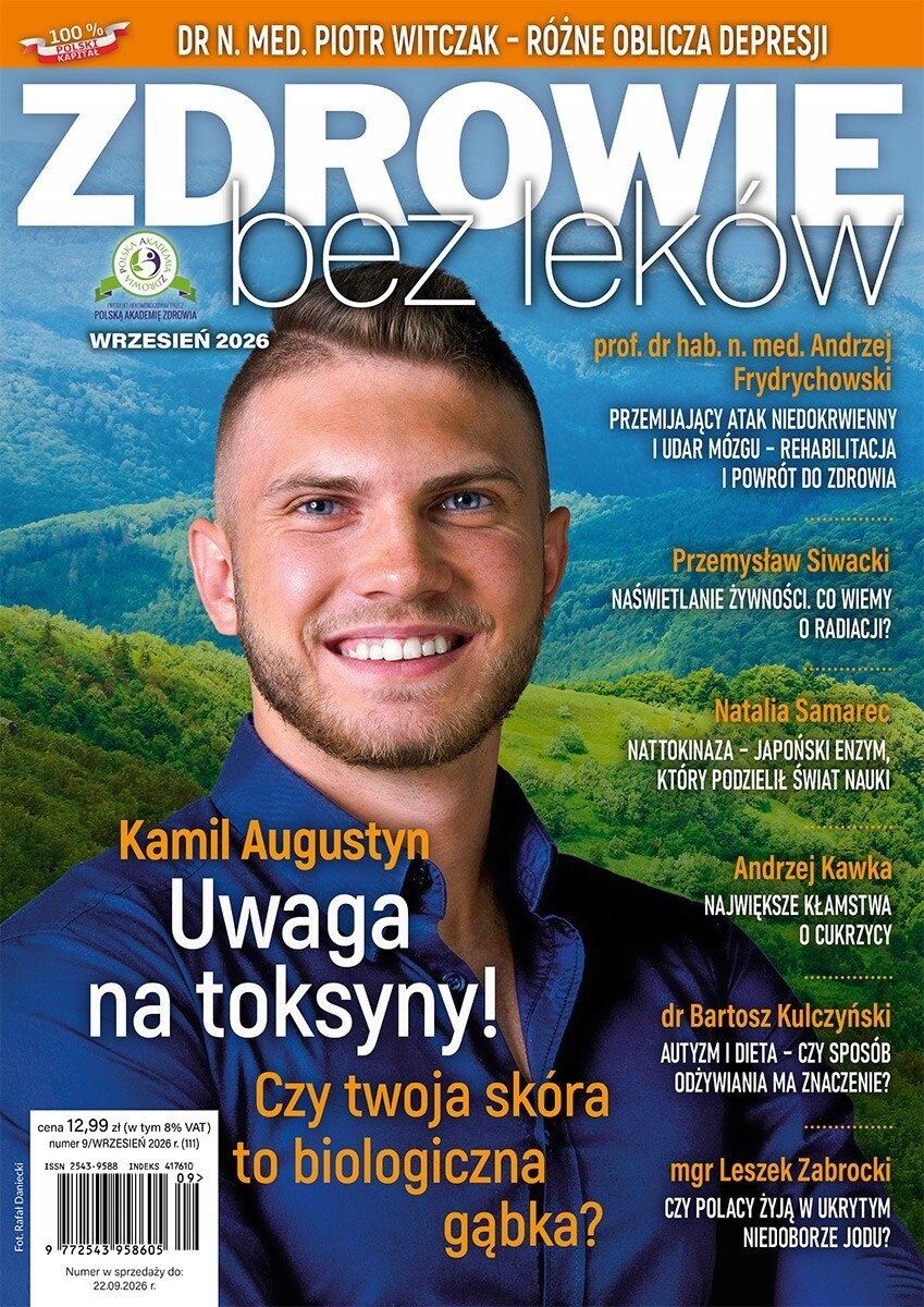 Miesięcznik Zdrowie bez leków nr 9/2026 (stan nowy)