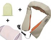 Mocny masażer Shiatsu LM-801B masaż karku pleców szyi – zdjęcie 3