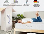 Vesgantti materac kieszeniowy 90 x 200 cm, 24 cm, H3 – 7 stref, pianka memory – zdjęcie 3