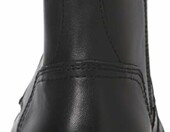 JACK & JONES JFW Russel Leather – sztyblety męskie skórzane, antracytowe – zdjęcie 5