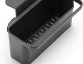 Brabantia 302466 organizer do zlewu z uchwytem na ścierkę – ciemnoszary – zdjęcie 1
