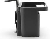 Brabantia 302466 organizer do zlewu z uchwytem na ścierkę – ciemnoszary – zdjęcie 5