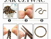 TOAOB FR-Wym0563 – koraliki tygrysie oko 8 mm, 100 szt. – zdjęcie 3
