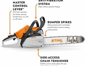Stihl MS 162 – piła łańcuchowa spalinowa 1,2 kW, prowadnica 30 cm – zdjęcie 2
