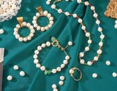 Beadthoven PEAR-BT0002 – perły słodkowodne barokowe 7–8 mm, duży otwór, 100 szt. – zdjęcie 2