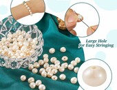 Beadthoven PEAR-BT0002 – perły słodkowodne barokowe 7–8 mm, duży otwór, 100 szt. – zdjęcie 5