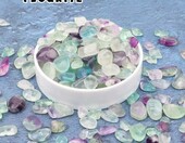 Prettme fluoryt – koraliki chipsy 5–8 mm do nawlekania, 500 szt. – zdjęcie 2
