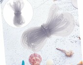 NUOBESTY siatka jubilerska rurkowa 8 mm, 3 rolki – elastyczna, szara – zdjęcie 2