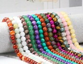 Ouubuuy howlit biały – koraliki okrągłe 8 mm, ok. 45 szt. – zdjęcie 5