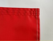 TCTOHZNG flaga Polski 90 x 150 cm – szyte pasy, materiał 210D, mosiężne oczka – zdjęcie 4