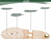 SULPO prawidła do butów z drewna sosnowego, rozmiar 43–44 – zdjęcie 3