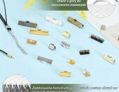 PATIKIL końcówki zaciskowe do wstążek 6–16 mm, 150 szt. – srebrne – zdjęcie 3