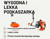 Husqvarna 122R – kosa spalinowa 21,7 cm³, szerokość koszenia 43 cm, uchwyt rowerowy – zdjęcie 3