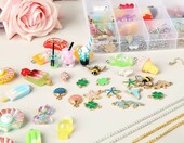 AILUYA zawieszki charms z żywicy, 350 szt. – zestaw do biżuterii – zdjęcie 3