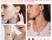 AILUYA zawieszki charms z żywicy, 350 szt. – zestaw do biżuterii – zdjęcie 5