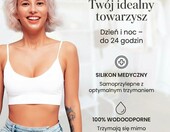 Lillypads silikonowe naklejki na sutki, 2 pary – wielokrotnego użytku, nude – zdjęcie 2