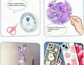 BinPhorm YKLZ160 – kolorowe koraliki akrylowe z charmsami, 160 g (180–240 szt.) – zdjęcie 3
