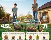 RASENKÖNIG zbieracz owoców i orzechów na rolce z teleskopowym trzonkiem – zdjęcie 3