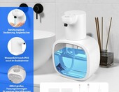 Gaethra ZYQ05 automatyczny dozownik płynu 500 ml – bezdotykowy, USB-C, IPX5 – zdjęcie 2