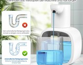 Gaethra ZYQ05 automatyczny dozownik płynu 500 ml – bezdotykowy, USB-C, IPX5 – zdjęcie 5