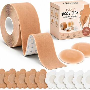 Shashko Boob Tape – taśma do biustu push-up, beżowa