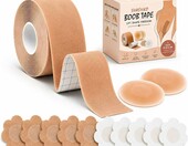 Shashko Boob Tape – taśma do biustu push-up, beżowa – zdjęcie 1