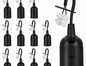 vsshe oprawki żarówki E27 z przewodem, 12 szt. – 250 V, 4 A – zdjęcie 1