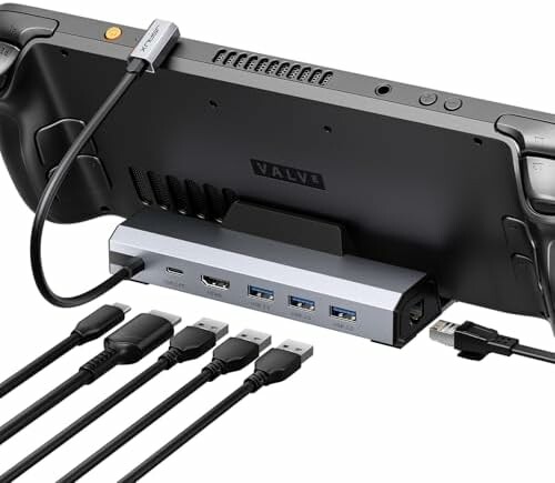 Stacja dokująca 6 w 1 do Steam JSAUX HB0603 (stan nowy)