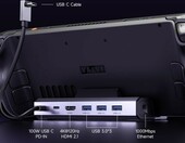 Stacja dokująca 6 w 1 do Steam JSAUX HB0603 (stan nowy) – zdjęcie 2