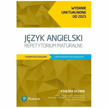 Język angielski. Repetytorium maturalne Pearson, stan: nowy