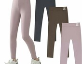 Legginsy dziewczęce sportowe z wysokim HOTUT (stan nowy) – zdjęcie 1