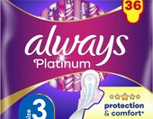 Extra rozmiar 3 Always Platinum (stan nowy) – zdjęcie 1