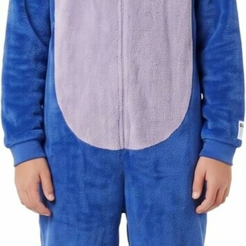 Onesie polarowy z kapturem 3D Five Nights (stan nowy)