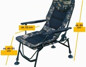 Krzesło wędkarskie XL MK-Angelsport, stan: nowy – zdjęcie 3