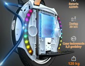 Monocykl elektryczny 14 Kingsong KS-14D 420 Wh (stan nowy) – zdjęcie 3