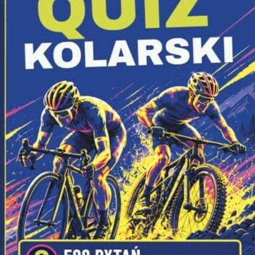 Książka dla fanów kolarstwa Quiz kolarski (stan nowy)