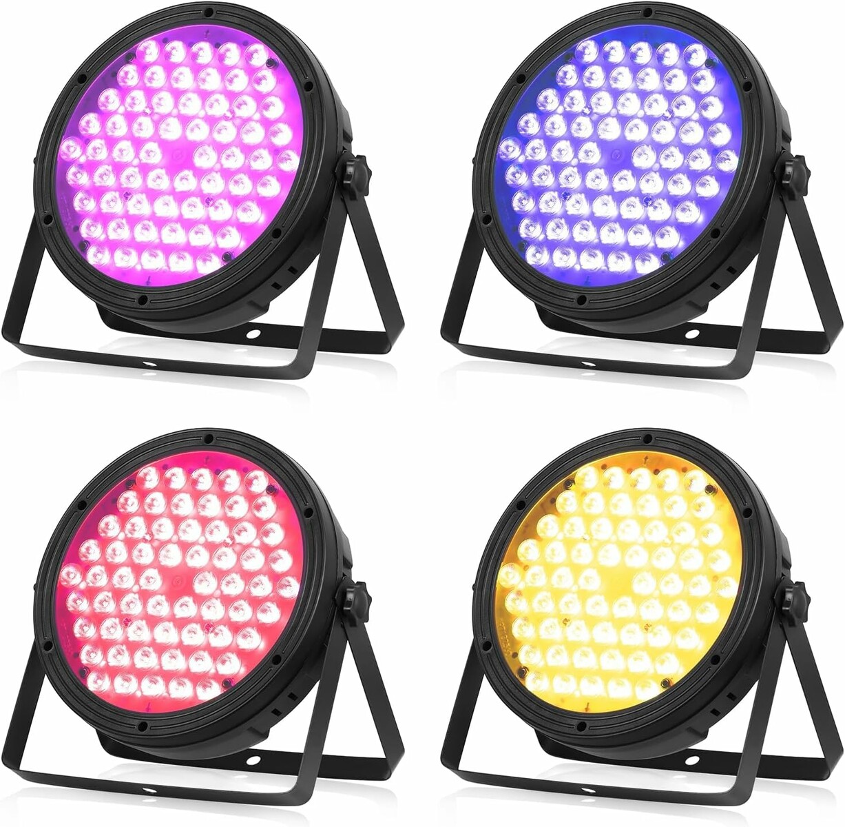 Komplet 4 reflektorów LED PAR BETOPPER LPC120 (stan nowy)