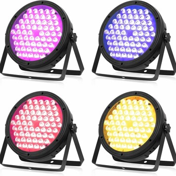Komplet 4 reflektorów LED PAR BETOPPER LPC120 (stan nowy)