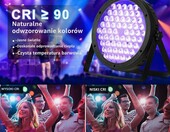 Komplet 4 reflektorów LED PAR BETOPPER LPC120 (stan nowy) – zdjęcie 2
