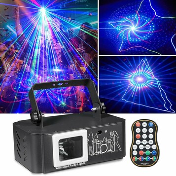 Laser animacyjny RGB DMX512 YMLUKzun, stan: nowy