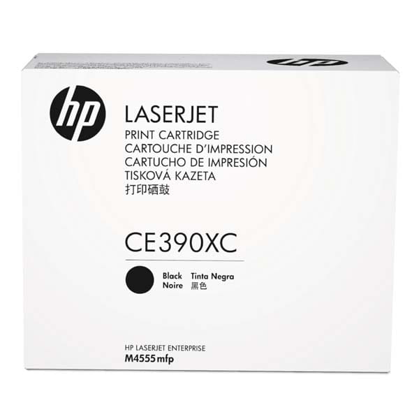 Toner do drukarek HP LaserJet M4555 o zwiększonej wydajności CE390XC czarny