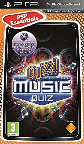 Sony PSP – buzz The Ultimate Music Quiz (stan nowy)