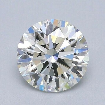 Moissanit okrągły 5 mm 0,5 ct, barwa D, czystość VVS1, z certyfikatem GRA