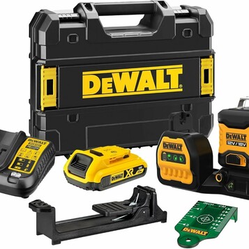 Laser 3 x 360 stopni DeWALT DCE089D1G, stan: nowy